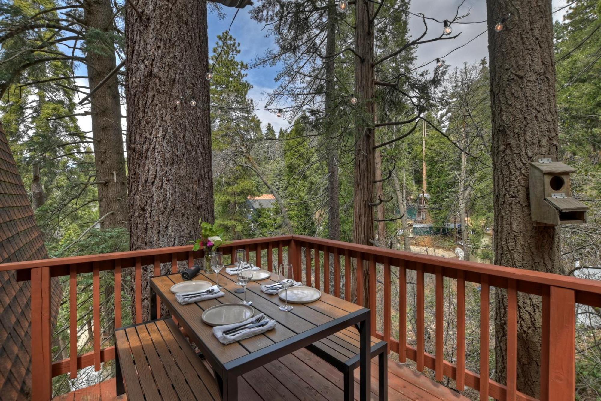 Pet & Kid Friendly Cozy Cabin, Bbq, Firepit, Outdoor Dining, Forest Views Lake Arrowhead Luaran gambar