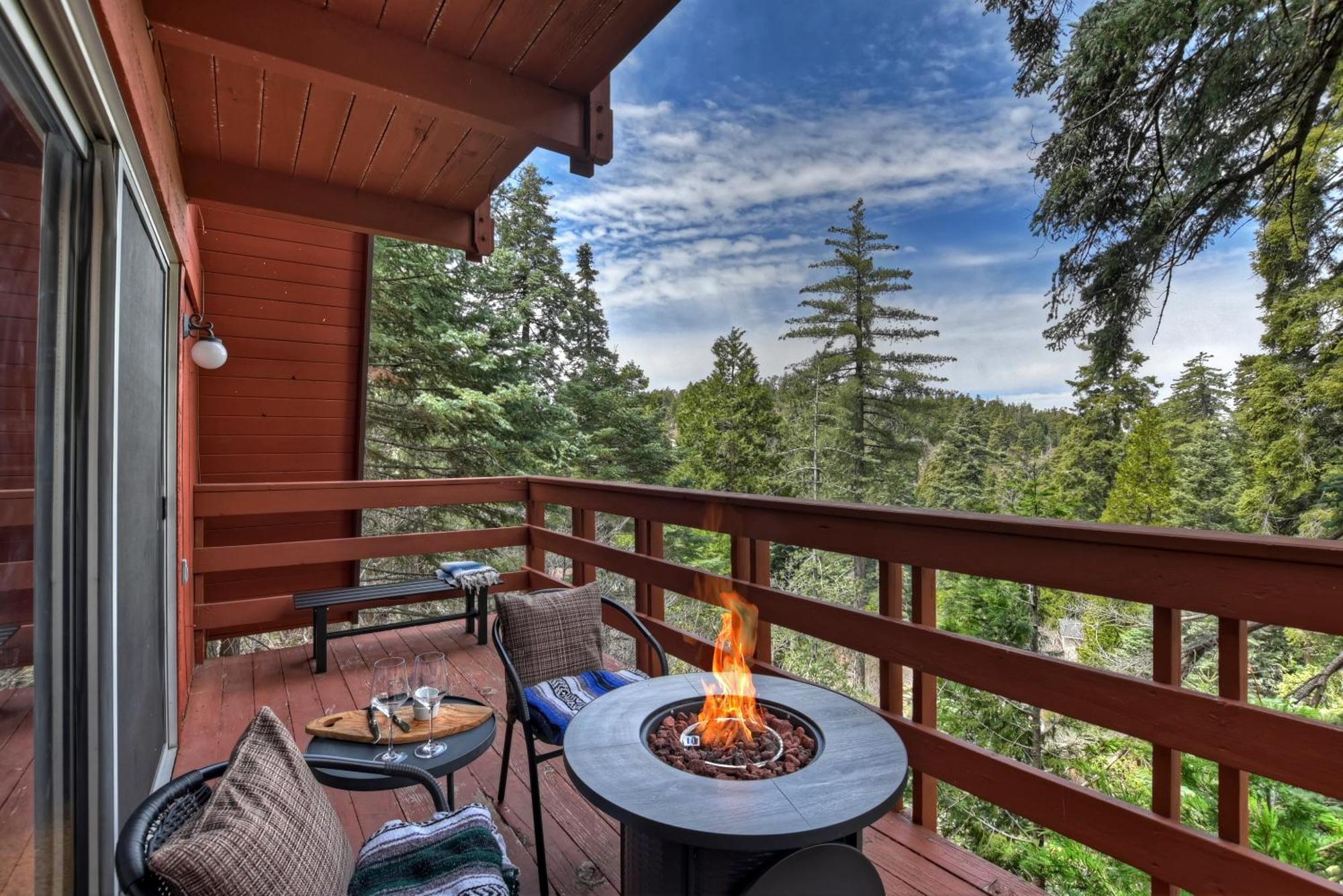 Pet & Kid Friendly Cozy Cabin, Bbq, Firepit, Outdoor Dining, Forest Views Lake Arrowhead Luaran gambar